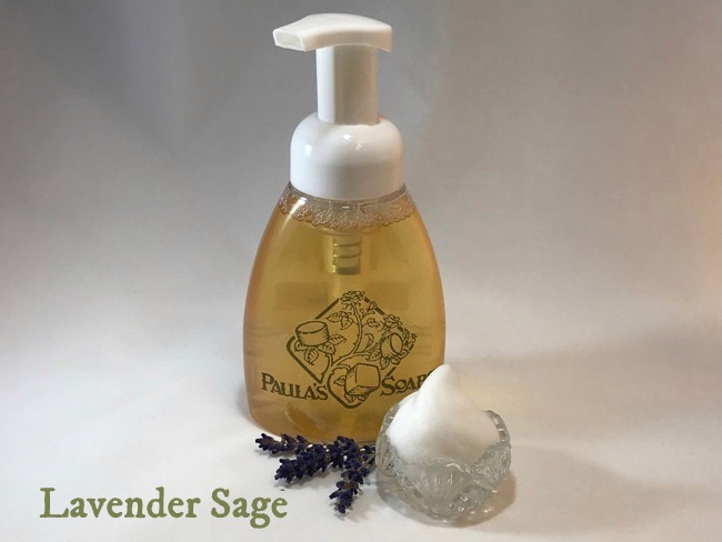 Lavender Sage Liquid Soap - 8 Oz Bottle